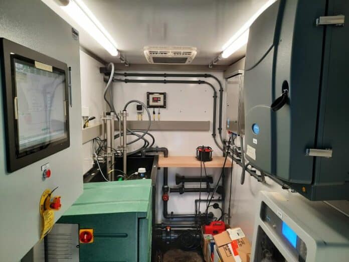 mobiele meetcabine