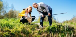 Vang de watermonsters