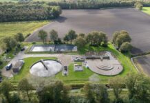 Sweco-Tauw werkt aan nieuwe rioolwaterzuivering Baarle-Nassau op basis van Verdygo Foto: de nieuwe rwzi Baarle-Nassau komt op de plek van de huidige rwzi (waterschap BD).