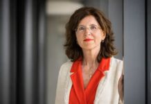 Foto: de nieuwe staatssecretaris van IenW is Annet Bertram (CDA), website BZK.