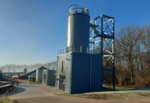 De PACAS-installatie op rwzi Oijen van Aa en Maas is een voorbeeld van een vierde zuiveringstrap (foto: Aa en Maas).